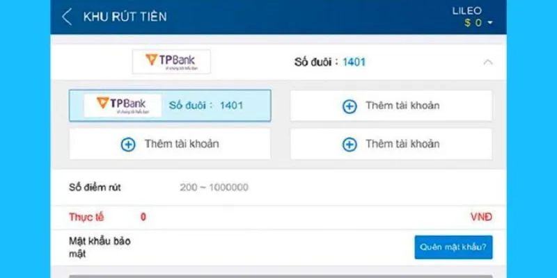 Xác nhận hoàn tất giao dịch rút tiền Kubet