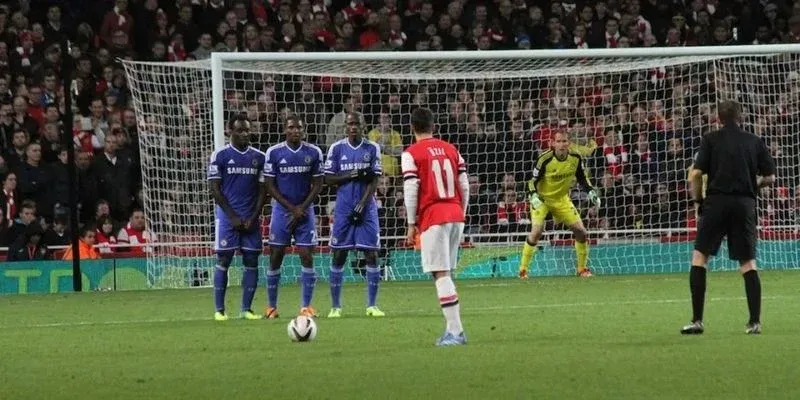 Giới thiệu về quy luật đá phạt trong môn bóng đá